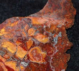 Rooster Tail  brecciated Agate 4.6 oz lapidary cabochon slab - radiantrocksct