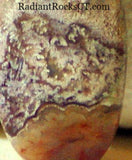 Red Crazy Lace Agate Cabochon 17 carats - radiantrocksct