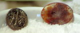 Carey Plume Agate Oval Cabochon 14.5 carats - radiantrocksct