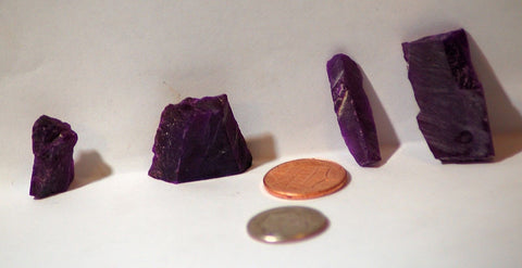 Gel Sugilite 94 carats facet rough - radiantrocksct