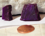 Gel Sugilite 94 carats facet rough - radiantrocksct