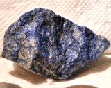 Afghan Lapis Lazuli  lapidary rough 2.4 ounces  (70 grams) - radiantrocksct