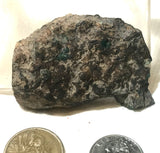 Arizona Chrysocolla heel slab 2.6 oz (75 grams) - radiantrocksct