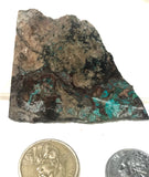 Arizona Chrysocolla slab 1.8 oz (45 grams) - radiantrocksct