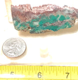 Arizona Chrysocolla Malachite Silver(?)  slab 1.2 oz (33.5 grams) - radiantrocksct