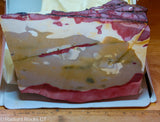 Australian Mookaite Jasper Lapidary Slab - Radiant Rocks CT