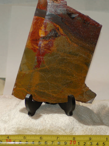 Australian Marramamba tiger eye /ironstone lapidary slab 12.6 oz (360 grams) - radiantrocksct