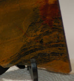 Australian Marramamba tiger eye /ironstone lapidary slab 11.2 oz (320 grams) - radiantrocksct
