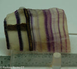 Banded Amethyst Lapidary Slab - Radiant Rocks CT