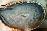 Brazilian Banded Agate geode pair - Radiant Rocks CT