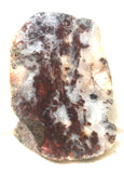 Nova Scotia Bay of Fundy mossy plume agate slab 1.6 oz (45 grams) - radiantrocksct