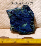 Blue Bird Mine Chrysocolla Azurite Malachite slab 2.0 oz (55 grams) - radiantrocksct