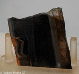 Blue Gold Tiger's Eye lapidary slab - Radiant Rocks CT