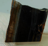 Blue Gold Tiger's Eye lapidary slab - Radiant Rocks CT