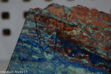 Blue Bird Mine Chrysocolla Azurite Malachite slab 7.6 oz (215 grams)