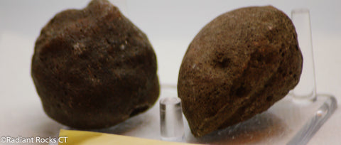Botswana banded agates 2 lapidary nodules 8.0 oz (225 grams)