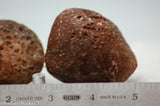 Botswana banded agates 2 lapidary nodules 8.6 oz (245 grams)