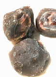 Botswana banded agates 17.2 oz (490 grams) 5 lapidary nodules - radiantrocksct