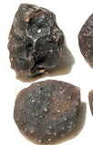 Botswana banded agates 17.2 oz (490 grams) 5 lapidary nodules - radiantrocksct