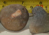 Botswana banded agates 6.6 oz (185 grams) 3 lapidary nodules - radiantrocksct