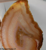 Brazilian Agate Slab - Radiant Rocks CT