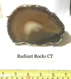 Brazilian Agate  slab 6.2 oz (170 grams) - radiantrocksct