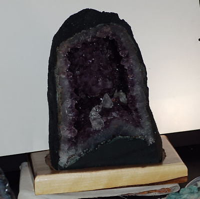 Amethyst Cathedral Geode Display - Bring some energy in - radiantrocksct