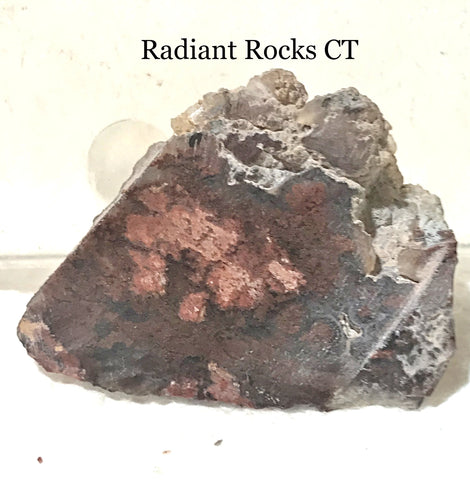 Carey Plume Agate Lapidary  slab 0.6 oz (15 grams) - radiantrocksct