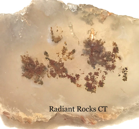 Carey Plume Agate heel slab 1.4 oz (40 grams) - radiantrocksct