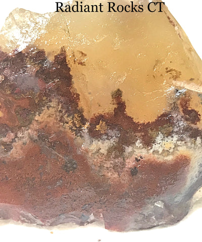 Carey Plume Agate rough 1.4 oz (40 grams) - radiantrocksct