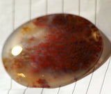 Carey Plume Agate Oval Cabochon 46.5 carats - radiantrocksct