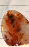 Carey Plume Agate Teardrop Cabochon 45.5 carats - radiantrocksct