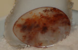 Carey Plume Agate Teardrop Cabochon 45.5 carats - radiantrocksct
