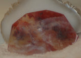 Carey Plume Agate FreeForm Cabochon 62 carats - radiantrocksct