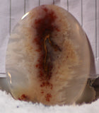 Carey Plume Agate Oval Cabochon 95 carats - radiantrocksct