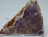 Chevron Amethyst lapidary cabochon slab 3.2 oz  (90 grams)