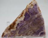 Chevron Amethyst lapidary cabochon slab 3.2 oz  (90 grams)