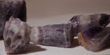 Namibian Chevron Amethyst 4 crystals 9.8oz (275 grams) - radiantrocksct