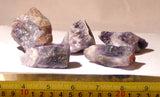 Namibian Chevron Amethyst 4 crystals 9.8oz (275 grams) - radiantrocksct