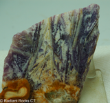 Chinese Flower stone lapidary slab - Radiant Rocks CT