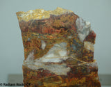 Chinese Pietersite Red Gold Quartz lapidary slab 8.2 oz  (225 grams)