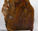 Chinese Pietersite Red Gold Quartz lapidary slab 7.0 oz  (200 grams)