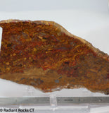 Chinese Pietersite Red Gold Quartz lapidary slab 7.0 oz  (200 grams)