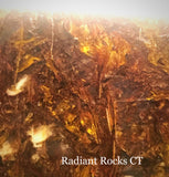 Chinese Pietersite Red Gold lapidary heel slab 17.4 oz  (500 grams) - radiantrocksct