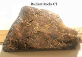 Chinese Pietersite Red Gold lapidary heel slab 17.4 oz  (500 grams) - radiantrocksct