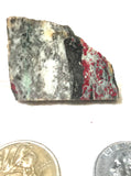 California Cinnabar lapidary slab 0.8 oz (25 grams) - radiantrocksct