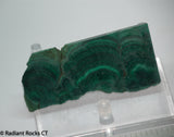 Chatoyant Congo Malachite slab