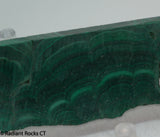 Chatoyant Congo Malachite slab