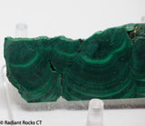 Chatoyant Congo Malachite slab