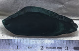 Chatoyant Congo Malachite slab - Radiant Rocks CT